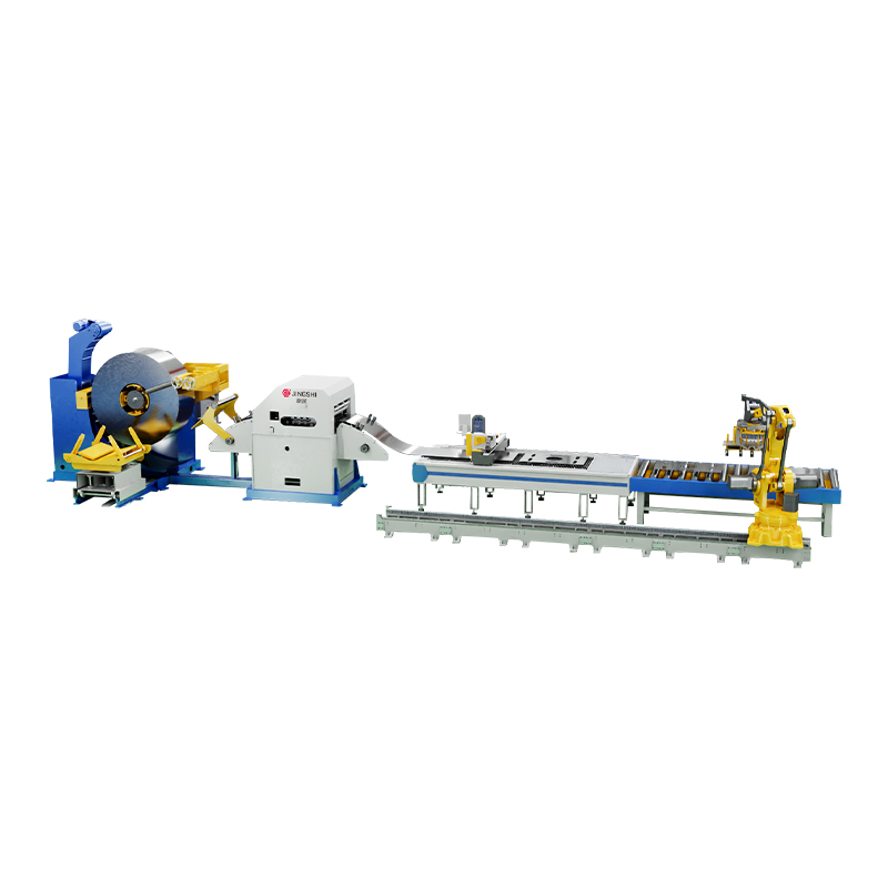 Decoiling Leveling Laser Blanking Line